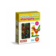 Мозаика-пазлы "Черепашки мини" 100 фишек в коробке Стеллар