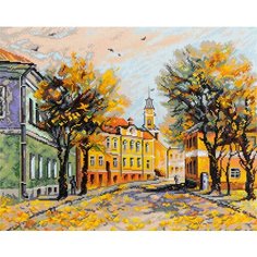 Алмазная мозаика Красочная осень 40x50 см. Freya