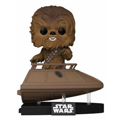Фигурка Funko POP! Deluxe Bobble Star Wars Ep 6 RotJ 40th Jabbas Skiff Chewbacca (Exc) (619) 71282