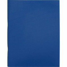 Тетрадь общая А4 80 листов в клетку на скрепке обложка синяя, 1584559 NO Name