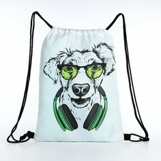 Мешок для обуви на шнурке, цвет белый/разноцветный Top Market