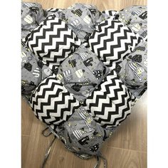 БомБон Коврик/Одеяло Для Детского Вигвама "Кошки " 110х110см. Vigvamik