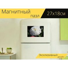 Магнитный пазл "Апреля, весна, цветы" на холодильник 27 x 18 см. Lots Prints