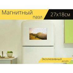 Магнитный пазл "Германия, альпы, обои на стену" на холодильник 27 x 18 см. Lots Prints