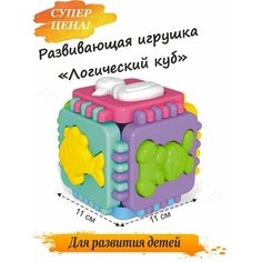 Развивающая игрушка логический куб Стеллар