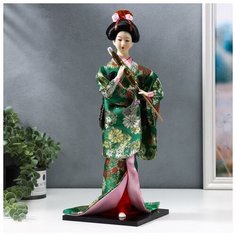 Кукла коллекционная "Японская танцовщица" микс 43 см Нет бренда