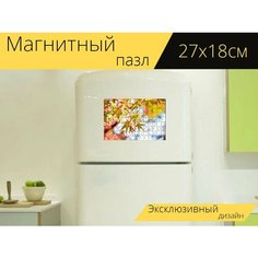 Магнитный пазл "Япония, пейзаж, природные" на холодильник 27 x 18 см. Lots Prints