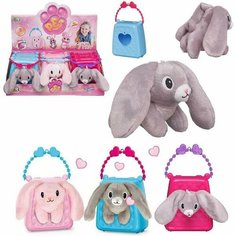 Игрушка мягкая Junfa в сумочке Кролик