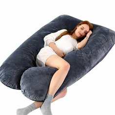 Подушка для беременных со съемной наволочкой, подушки для кормления в форме Подковы, 170х80 см Beutyone