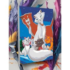 Картина по номерам Кошки Круто красим
