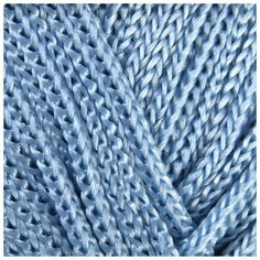 Пряжа "Macrame Макраме" 100% полиэстер 130м/90гр (133 голубой), 1шт Yarn Art
