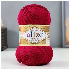 Пряжа "Diva" 100% микрофибра 350м/100гр (326) Alize