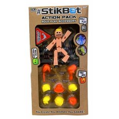 Стикбот. Игровой набор Stikbot с прическами, бежевый. нет
