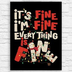 Картина по номерам на холсте новый год рождество (надписи, поздравления, дед мороз, гирлянда) - 12893 40х30 Бруталити