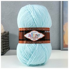 2шт, Пряжа "Lanagold fine" 49% шерсть, 51% акрил 390м/100гр (522) Alize