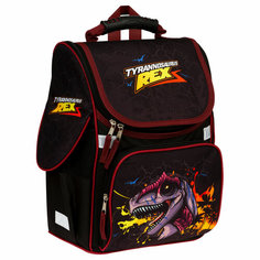 Ранец ArtSpace Junior "Dino" 37*28*21см, 1 отделение, 3 кармана, анатомическая спинка (арт. 347931) Спейс