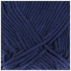 Пряжа "Jeans plus" 55% хлопок, 45% акрил 160м/100гр (54 синий) Yarn Art