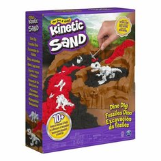 Набор для лепки Kinetic Sand Найди Динозавра 6055874 Spin Master