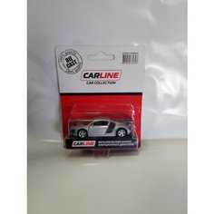 Машинка CARLINE, 1:64, GT9347, металл, инерционная, в блистере Carline®