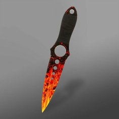 Romanoff Сувенирное оружие нож скелетный «Огонь»