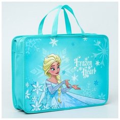 Disney Папка с ручками пластик А4 80мм 330*240 мм ПТ 14-4 Frozen, Холодное сердце