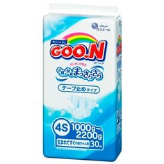 Goo.N подгузники 4S, 1-2.2 кг Goon