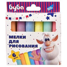 Dream Makers Мелки для рисования цветные Буба 6 шт