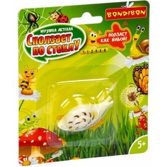 Фигурка BONDIBON Чудики. Сползает по стеклу - Улитка ВВ4270, 1.5 см