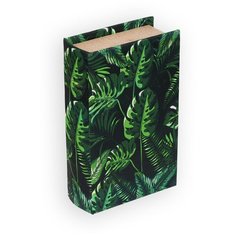 Gamma BBK-01 шкатулка-книга 17 x 11 x 5 см №075 Монстера в джунглях 62199325484