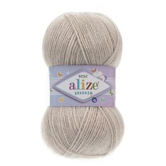ALIZE Пряжа "Sekerim Baby" 100% акрил 320м/100гр (599 слоновая кость)