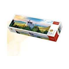 Пазл панорамный "Замок Нойшванштайн", 1000 элементов Trefl