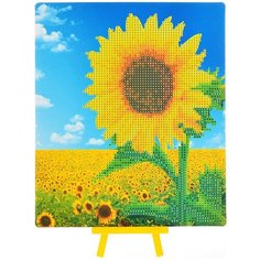 Алмазная мозаика МАЗАРИ, 10359 ПОДСОЛНУХИ 21х25см Mazari