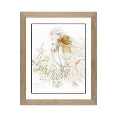 Набор для вышивания крестом Lanarte "Нежность", 39*49 см (№017)