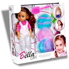 Игровой набор Кукла с посудкой и расческой 30 см китай