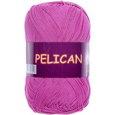 Пряжа Vita cotton Pelican темно-розовый (4009), 100%хлопок, 330м, 50г, 1шт