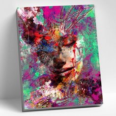 Картина по номерам Molly 40х50 взрыв эмоций 32 цвета HR0184