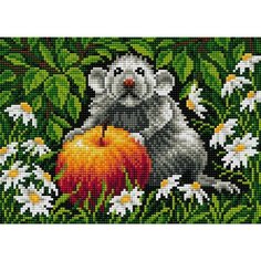 Вышиваем бисером Алмазная мозаика на магните V-115