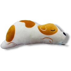 Мягкая игрушка подушка Спящий песик 45 см китай
