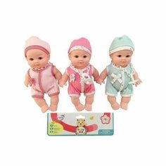 Кукла-пупс 23 см, озвученная, предметов 1шт. Shantoy Gepai 12082P Наша Игрушка