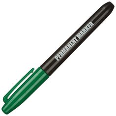 Набор перманентных маркеров CC1950 (3-5мм, круглый наконечник, синий/черный/красный/зеленый) 4шт. Noname