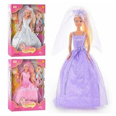 Кукла Defa Lucy Элегантное свадебное платье 29 см 6003 микс