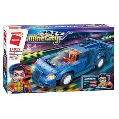 Конструктор Qman Mine City 14015 Гоночный автомобиль Bugatti GT-16, 179 дет.