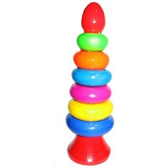 Развивающая игрушка Русская народная игрушка 7 колец 7209