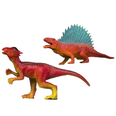 Фигурки ABtoys Юный натуралист. Динозавры: Диметродон против Зауролофа РТ-01777, 2 шт.