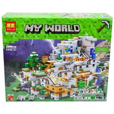 Конструктор Lari (Bela) My World 10735 Горная пещера, 2886 дет.