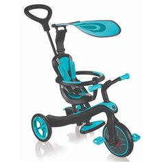 Трехколесный велосипед GLOBBER Trike Explorer 4 в 1, голубой