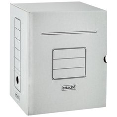 Короб архивный Attache белый, 200 мм, гофрокартон, 5 штук (809773)