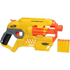 Бластер Nerf Alpha Strike Hammerstorm E6748, желтый