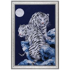 Набор для вышивания Лунный тигр 40,5 x 58,4 см DESIGN WORKS 2544