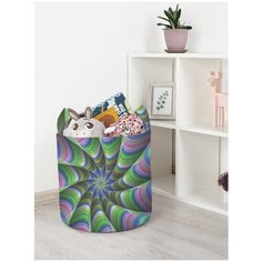 Корзина для игрушек JoyArty "Радужный переход" 35x35 см